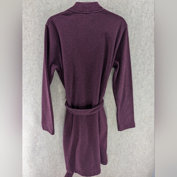 UGG Women's Deep Purple Karoline Wrap Robe Fleece Sz Medium - Picture 2 of 5